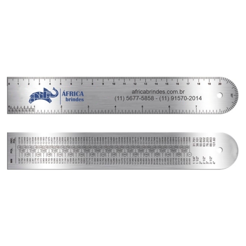 20cm - Regua de Alumínio Ferragista de 20cm -AFK-773540