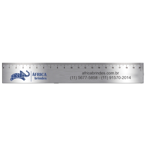 20cm - Regua de Aluminio de 20cm-AFK-773543