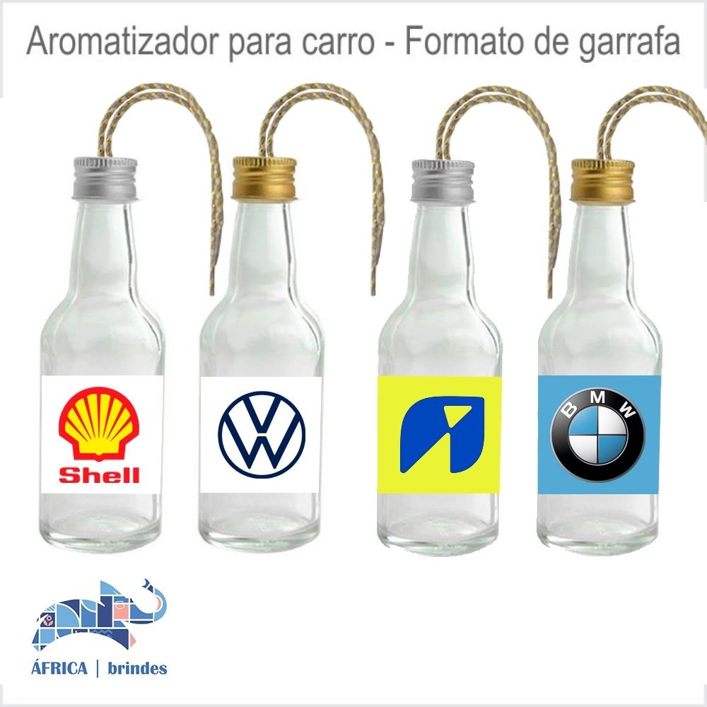 Aromatizador para carro em formato de garrafa-AFK-777997