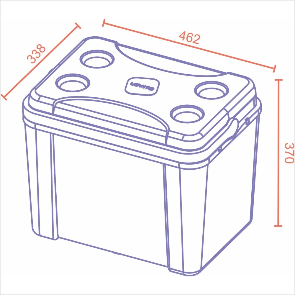 Caixa térmica de 12 litros - Cooler Térmico