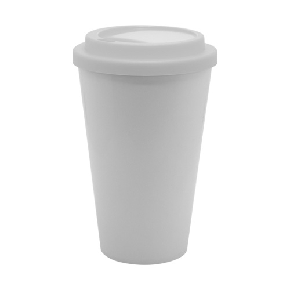 Copo 550 ml com tampa de café