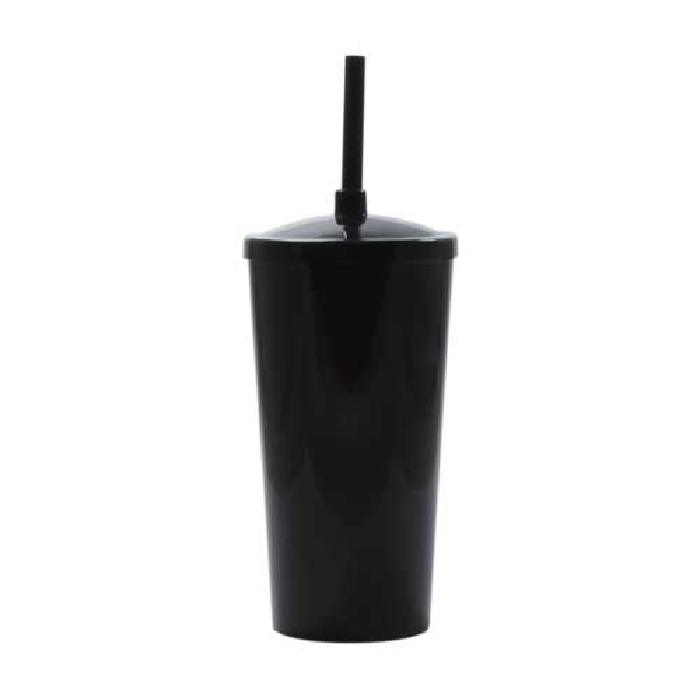 Copo Pixel 400 ml com Tampa e Canudo