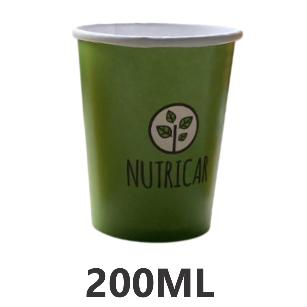 Copo Reciclavel/biodegradavel 200ML - Com e Sem Tampa-AFK-776532