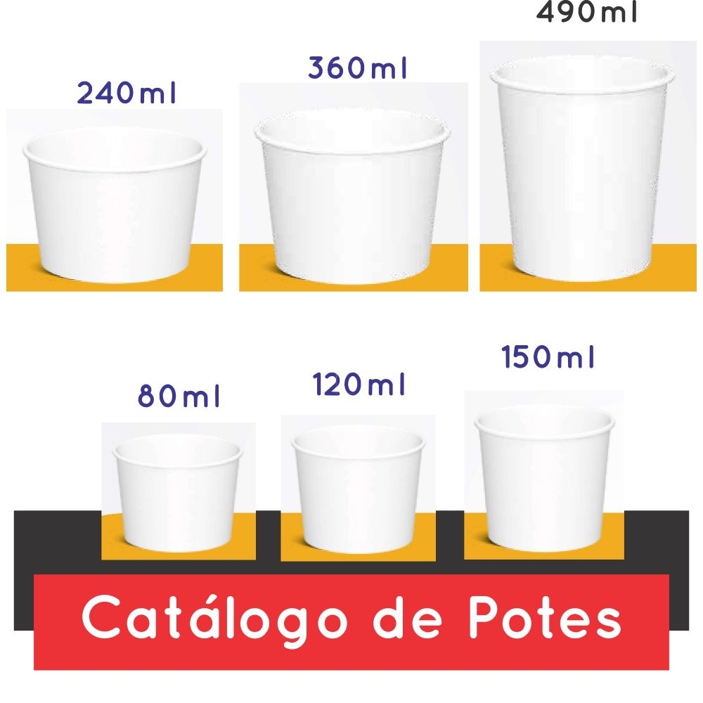 Potes biodegradável, reciclável-765352