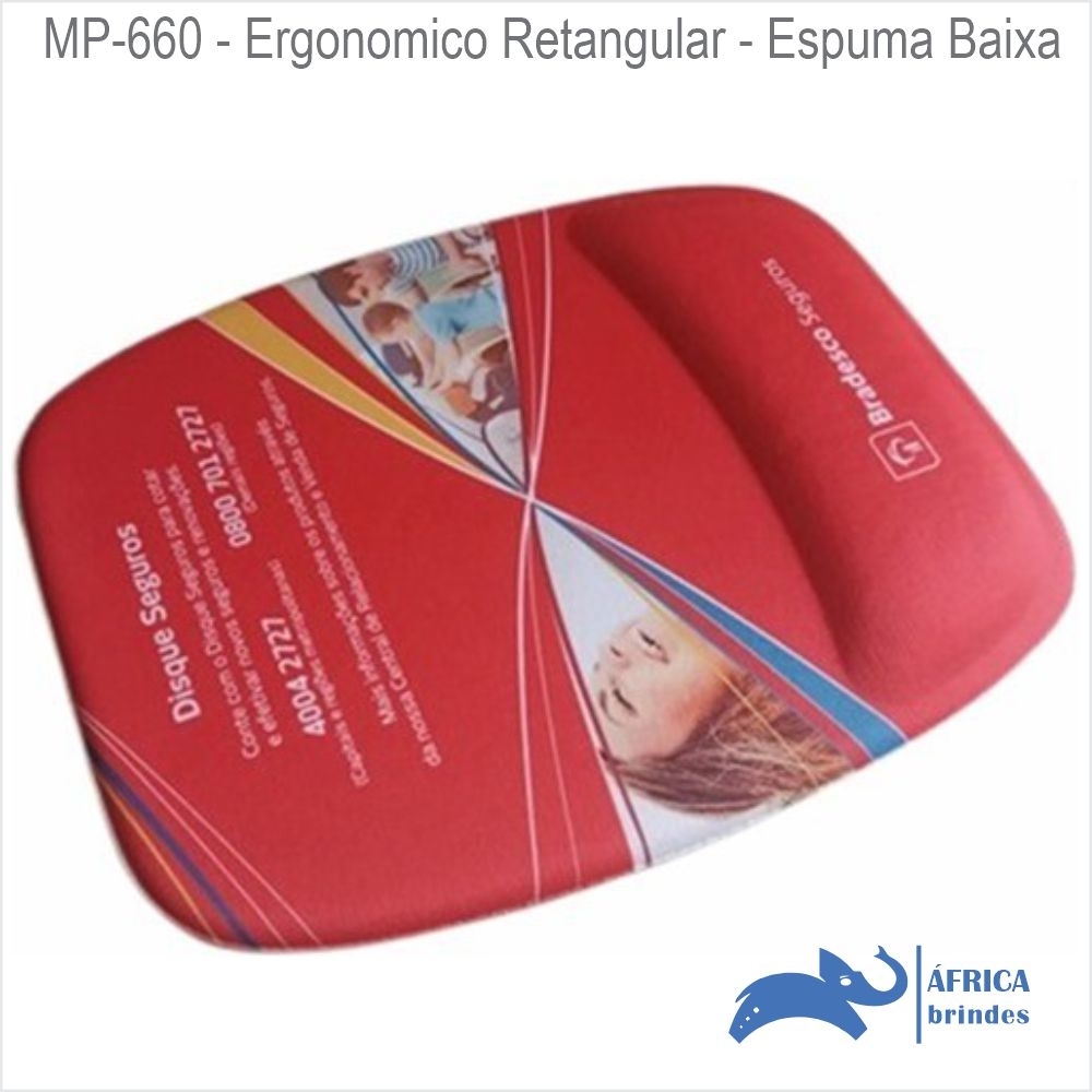 Mouse Pad Ergonomico Tecido Sublimado-MP600