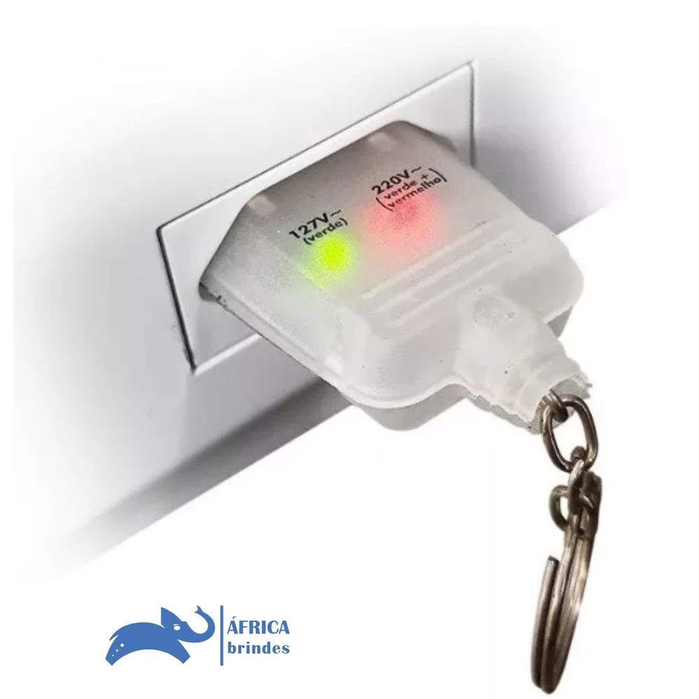 PLUG Identificador de Tensão Portátil 110/220V 2 Pólos -240223