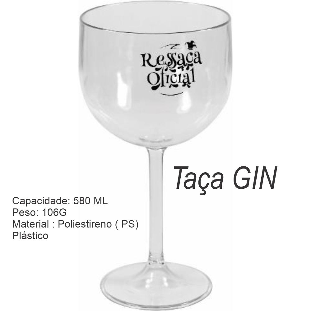 Taça gin queen 580 ml em ps-TG580