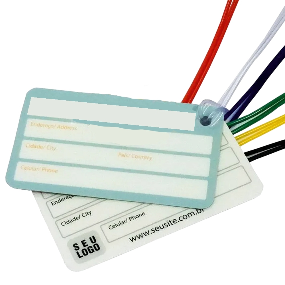 Tag PVC - Identificador de mala